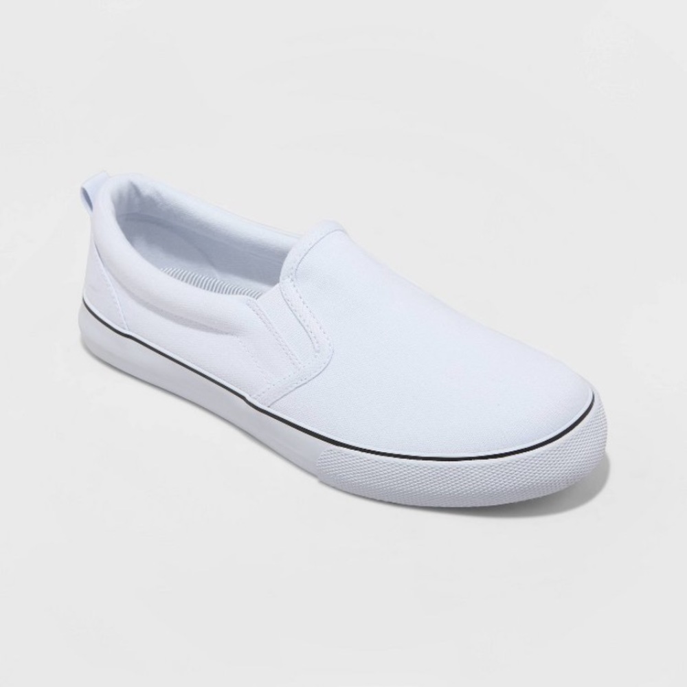 Women's Millie Twin Gore Slip-On Sneakers - A
New Day White
